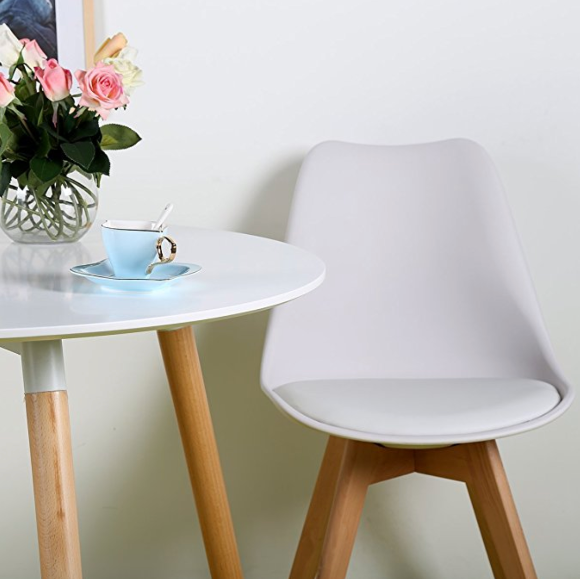 Chaises massives - Blanc