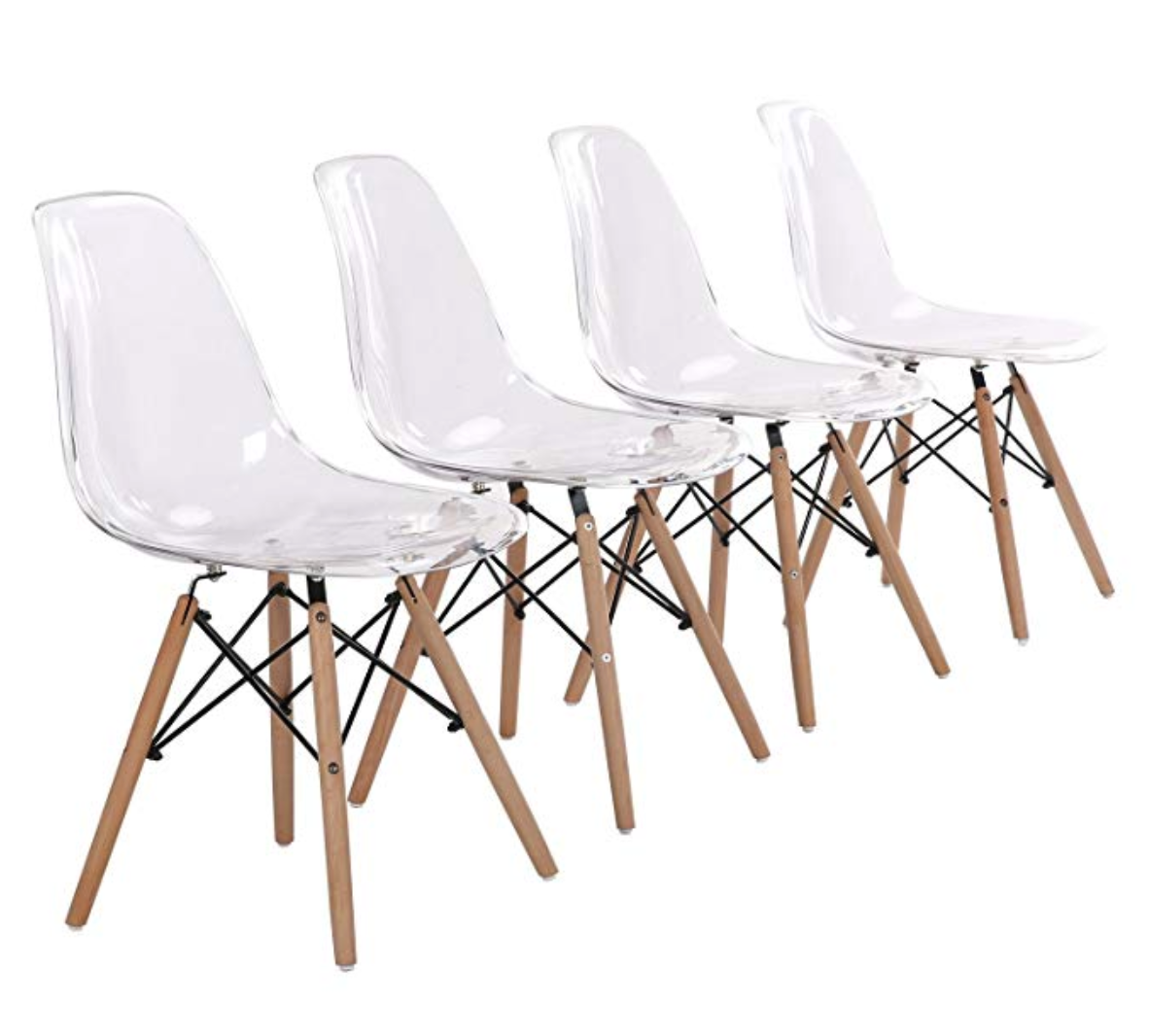 Chaises scandinaves - Transparente