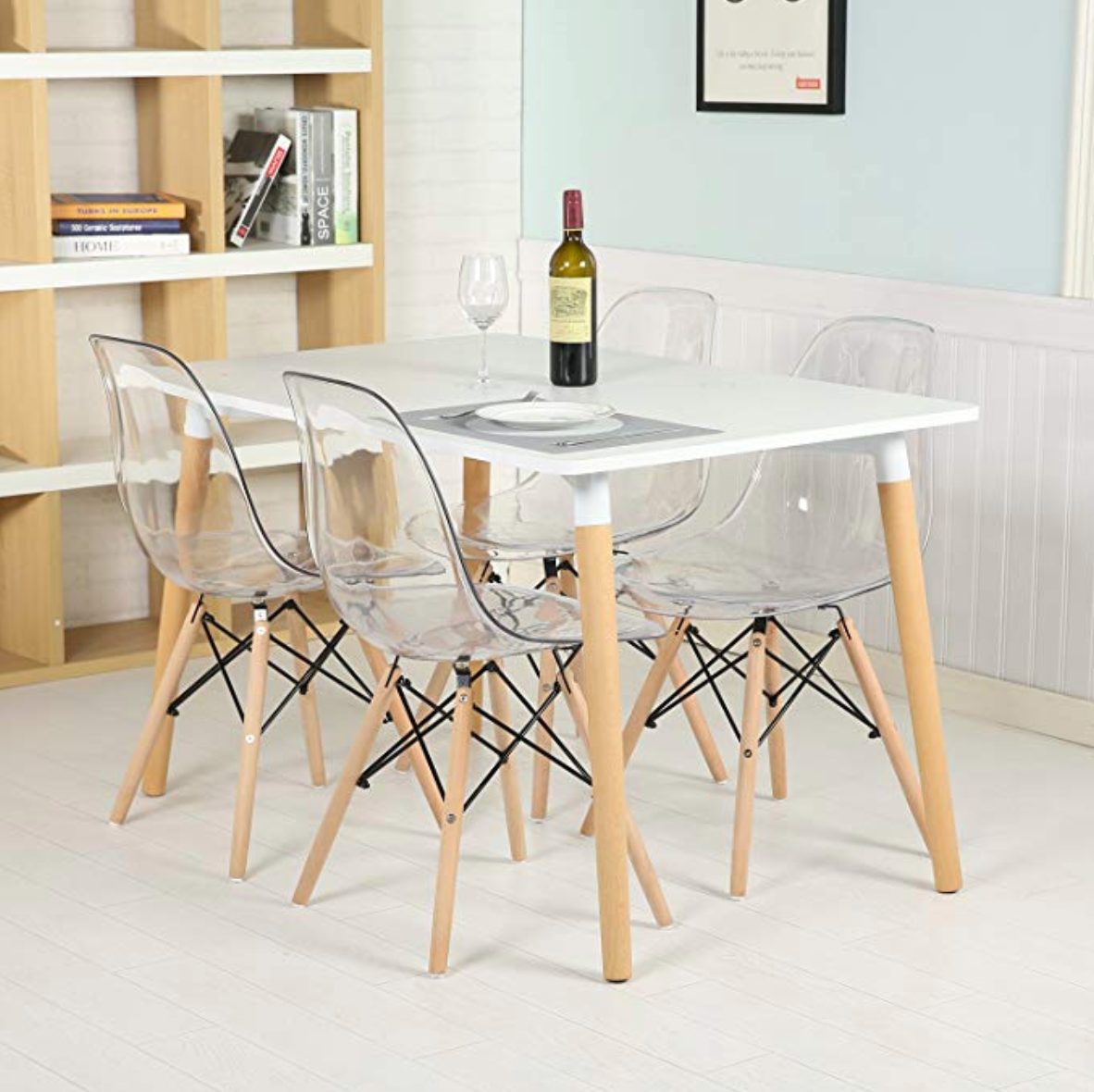 Chaises scandinaves - Transparente