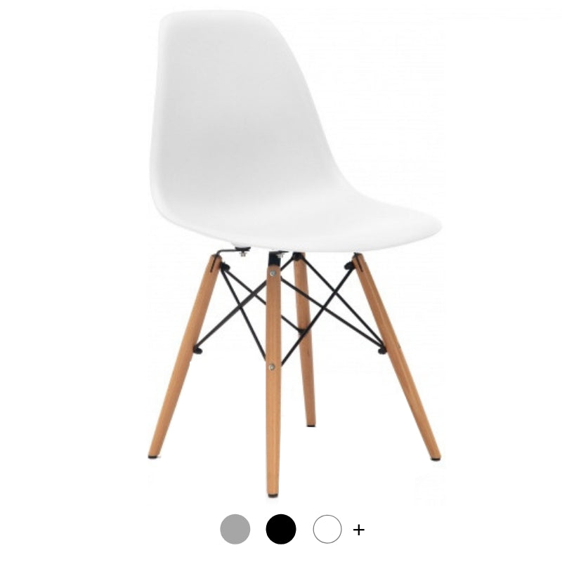 Chaises scandinaves - Blanc/Gris/Noir