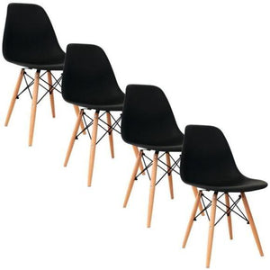 Chaises scandinaves - Blanc/Gris/Noir