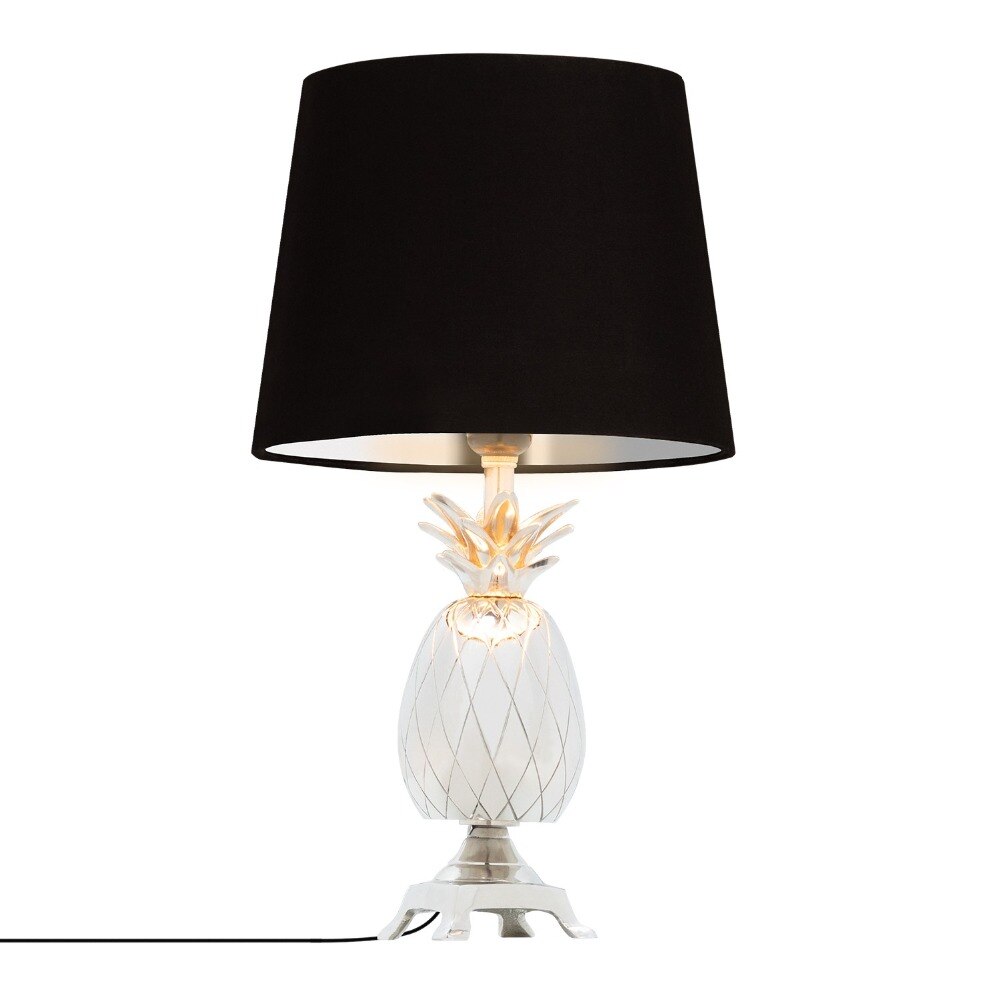 Jolie lampe forme ananas avec abat jour